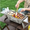 Bếp Nướng Than Hoa BBQ Dã Ngoại Gấp Gọn Inox Chống Rỉ - Cao Cấp, Giá 252.000₫ 7