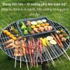 Bếp nướng than hoa BBQ ngoài trời - Picnic tiện lợi, lò nướng thịt chắc chắn, giá 679.000đ 9