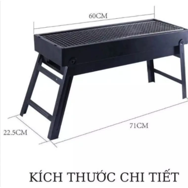 Bếp Nướng Than Hoa Dài Di Động Tiện Lợi Cho Du Lịch Cắm Trại Dã Ngoại Giá Ưu Đãi 117.774 VND