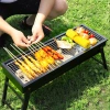 Bếp nướng than hoa dài, vỉ nướng gọn nhẹ, phù hợp dã ngoại - chỉ 99.000₫