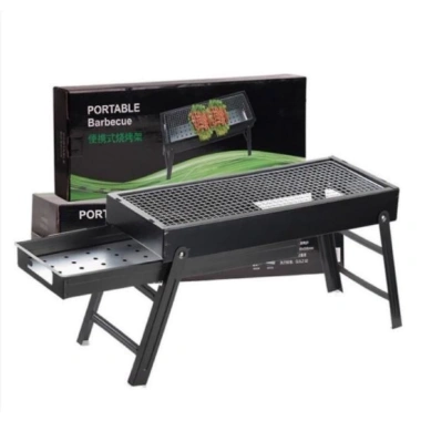 Bếp nướng than hoa dài, vỉ nướng gọn nhẹ, phù hợp dã ngoại - chỉ 99.000₫