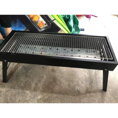 Bếp nướng than hoa dài, vỉ nướng gọn nhẹ, phù hợp dã ngoại - chỉ 99.000₫