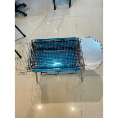 Bếp nướng than hoa inox không gỉ sét QuinBBQ H1P - Gấp gọn, tiện lợi, giá ưu đãi 890.000₫ 5