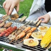 Bếp nướng than hoa inox không gỉ sét QuinBBQ H1P - Gấp gọn, tiện lợi, giá ưu đãi 890.000₫ 6