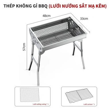 Bếp nướng THAN HOA KEEP – BBQ ngoài trời gấp gọn, lý tưởng du lịch dã ngoại, chỉ 639.000₫ 10 Bếp nướng THAN HOA KEEP – BBQ ngoài trời gấp gọn, lý tưởng du lịch dã ngoại, chỉ 639.000₫ 10