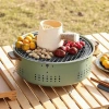 Bếp Nướng Than Hoa Nướng BBQ Không Khói Dáng Tròn - Nhỏ Gọn Picnic Cắm Trại 132k 7