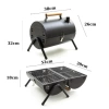 Bếp Nướng Than Ngoại Trời Thép Không Gỉ, Kèm Vỉ Inox, Khay Than, Nướng Thịt Không Khói - 279.999đ 3