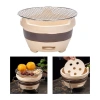 Bếp Than Nhỏ LOVIVER Cắm Trại Nướng BBQ Di Động Nhật Bản – Dã Ngoại, Đường Dài, Sân 6