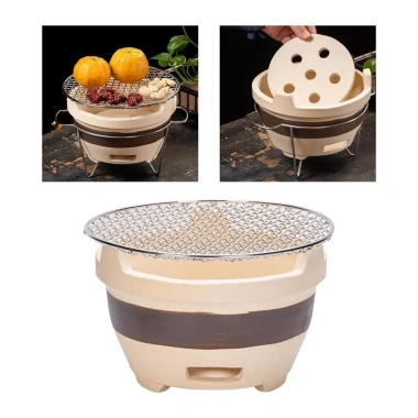 Bếp Than Nhỏ LOVIVER Cắm Trại Nướng BBQ Di Động Nhật Bản – Dã Ngoại, Đường Dài, Sân 7