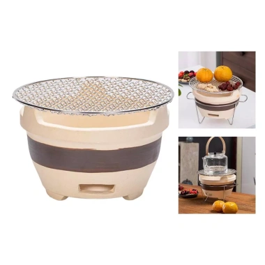 Bếp Than Nhỏ LOVIVER Cắm Trại Nướng BBQ Di Động Nhật Bản – Dã Ngoại, Đường Dài, Sân 8