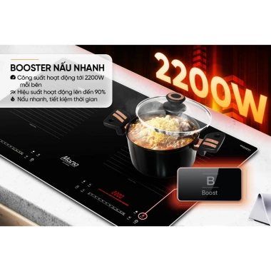Bếp từ đôi Sunhouse MMB-88HL 4.400W inverter, sôi liu, bảo hành 3 năm 4.79 triệu 7