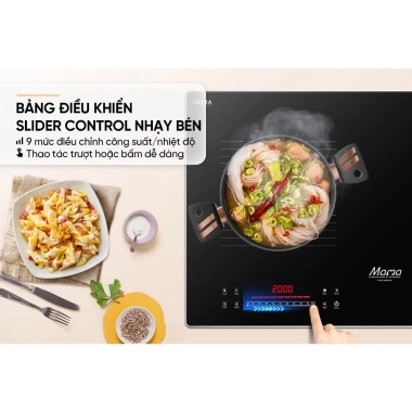 Bếp từ đôi Sunhouse MMB-88HL 4.400W inverter, sôi liu, bảo hành 3 năm 4.79 triệu 8
