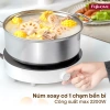 Bếp từ đơn tròn 2.200W FUJIHOME chống nước, mặt kính ceramic, giá 860.000₫ 9
