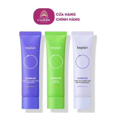 Beplain Sunmuse 50ml - Kem Chống Nắng Nâng Tone, Hiệu Chỉnh Da, Giá 309.000 VND