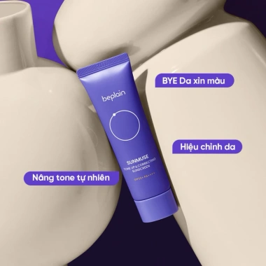 Beplain Sunmuse 50ml - Kem Chống Nắng Nâng Tone, Hiệu Chỉnh Da, Giá 309.000 VND 4