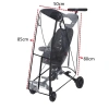 BESUPER Xe đẩy phụ kiện che mưa áo mưa chống nước vỏ mưa trong suốt 149.688 VND 3