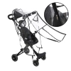 BESUPER Xe đẩy phụ kiện che mưa áo mưa chống nước vỏ mưa trong suốt 149.688 VND 8