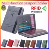 Bìa Hộ Chiếu Da Bảo Vệ RFID - Đa Năng cho Thẻ Tín Dụng & Sim Du Lịch, Giá 50.760₫