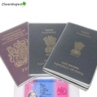 Bìa vỏ bọc bảo vệ hộ chiếu PVC trong suốt Clovershop68 - Siêu bền, giá 10.500 VND 3 Bìa vỏ bọc bảo vệ hộ chiếu PVC trong suốt Clovershop68 - Siêu bền, giá 10.500 VND 3