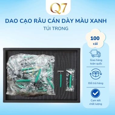 Bịch 50/100 Dao Cạo Râu 1 Lần Khách Sạn, Homestay, Spa – Giá ưu đãi 89.000đ 2
