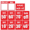 Biển Giảm Giá Sale Off 20-30-50-80% - In Decal Theo Yêu Cầu BEDU, Giá 15.000đ 2
