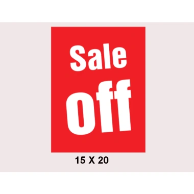 Biển Giảm Giá Sale Off 20-30-50-80% - In Decal Theo Yêu Cầu BEDU, Giá 15.000đ 10