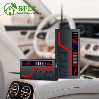 Biến tần ô tô 2.000W DC 12V/24V sang AC 220V + 4 cổng USB - Giá chỉ 151k
