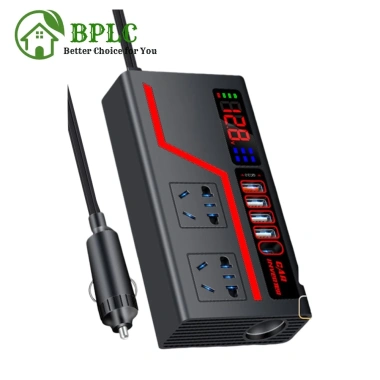 Biến tần ô tô 2.000W DC 12V/24V sang AC 220V + 4 cổng USB - Giá chỉ 151k 8 Biến tần ô tô 2.000W DC 12V/24V sang AC 220V + 4 cổng USB - Giá chỉ 151k 8