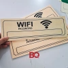 Biển Wifi Free BQ - Pass Wifi trang trí quán cafe, nhà hàng, giá 15.000 VND 7