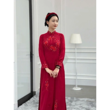 BigSize Áo Dài Cô Dâu Chú Rể Cặp Cưới Hỏi AC05 giảm giá Giá chỉ 550k