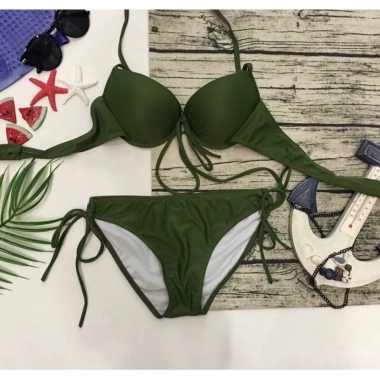 Bikini áo tắm 2 mảnh gọng mút nâng dày, quần luồn dây siêu nhẹ - Giá chỉ 49.000 VND 9