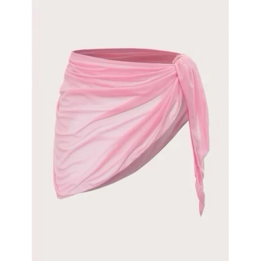 Bikini áo tắm hai mảnh ngang, quần kèm phụ kiện hoa chấm nổi - Giá 45.820₫