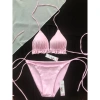 Bikini Đồ Bơi Áo Tắm 2 Mảnh Hồng Phấn Quần Rút Dây Lọt Khe - Giá Chỉ 49.000₫ 10
