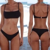 Bikini Hai Mảnh Đệm Nâng Ngực Màu Trơn Nữ - Giá Ưu Đãi 101,474 VND 7