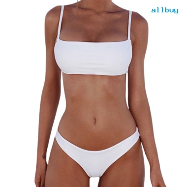 Bikini Hai Mảnh Đệm Nâng Ngực Màu Trơn Nữ - Giá Ưu Đãi 101,474 VND