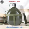 Bình Bi Đông Nhôm Xanh Đựng Nước và Rượu Phượt, Cắm Trại, Dã Ngoại Giá 81.500 VND 5