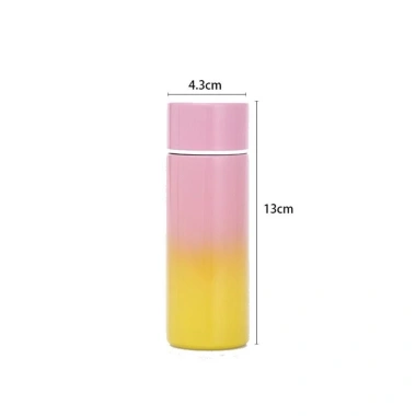 Bình bỏ túi WAPKTY 120ml Cốc giữ nhiệt Mini Thép không gỉ - Chống rò rỉ, du lịch cà phê