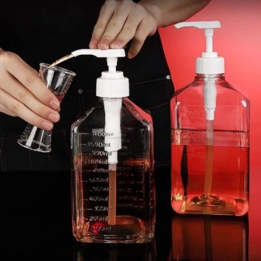 Bình bơm nhựa có vòi định lượng 10ml - Đựng dung dịch lỏng, siro, đường, giá chỉ 30.000₫ 3