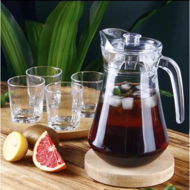 Bình ca thủy tinh 1.300ml hàng chuẩn loại 1 - Dung tích lớn, an toàn, giá chỉ 75.000đ 7