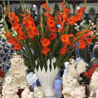 Bình cắm bông Lọ hoa hình bàn tay Phật - Gốm sứ Bát Tràng 17‑35cm, giá 108.000 VND 4