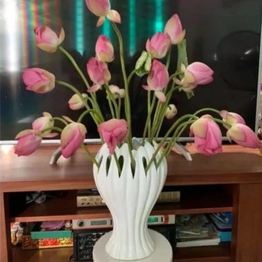 Bình cắm bông Lọ hoa hình bàn tay Phật - Gốm sứ Bát Tràng 17‑35cm, giá 108.000 VND 10