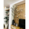 Bình cắm đào tết 44cm - Dáng chuông thon nâu mộc, sẵn ship hỏa tốc, giá ưu đãi 540k 5