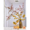 Bình cắm đào tết 44cm - Dáng chuông thon nâu mộc, sẵn ship hỏa tốc, giá ưu đãi 540k 8