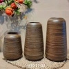 Bình Cắm Hoa Gốm Sứ Bát Tràng Lì Vân Ganh Nổi - Trang trí phòng khách, 79.664 VND