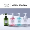 Bình chiết 100ml SATURNIGHT - Đựng dầu gội, dầu xả, sữa tắm, nước rửa tay, tiện dùng mang đi, giảm giá 18.000₫ 10