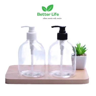 Bình chiết đa năng 500ml cho dầu gội, rửa bát, rửa tay giá 19.000 VND