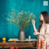 Bình chuông gốm Ghome phủ men nâu đen bóng, cao cấp, dùng làm bình cắm hoa tết trang trí, giá chỉ 707.800 VND 3