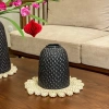 Bình chuông gốm Ghome phủ men nâu đen bóng, cao cấp, dùng làm bình cắm hoa tết trang trí, giá chỉ 707.800 VND 9