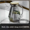 Bình Cốc Thủy Tinh Cao Cấp Kèm Khay và Giá Úp Cốc - Bộ 2 Cốc Giá Ưu Đãi 130k 10