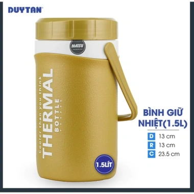 Bình đá Duy Tân và Matsu 4 3 2 1,5 1 Lít giữ nhiệt nóng lạnh giảm giá 44.000₫ 8